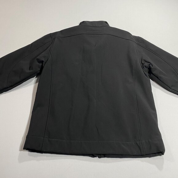 Weatherproof Softshell Jacket Black Full Zip Mens L - Picture 5 of 11